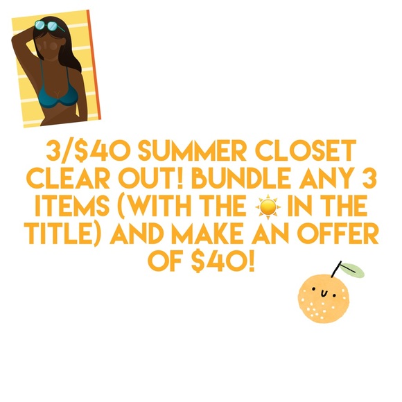 SUMMER CLOSET CLEAR OUT! - Picture 1 of 1